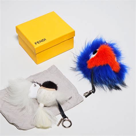 fendi fur monster charm replica|fendi fox fur charm.